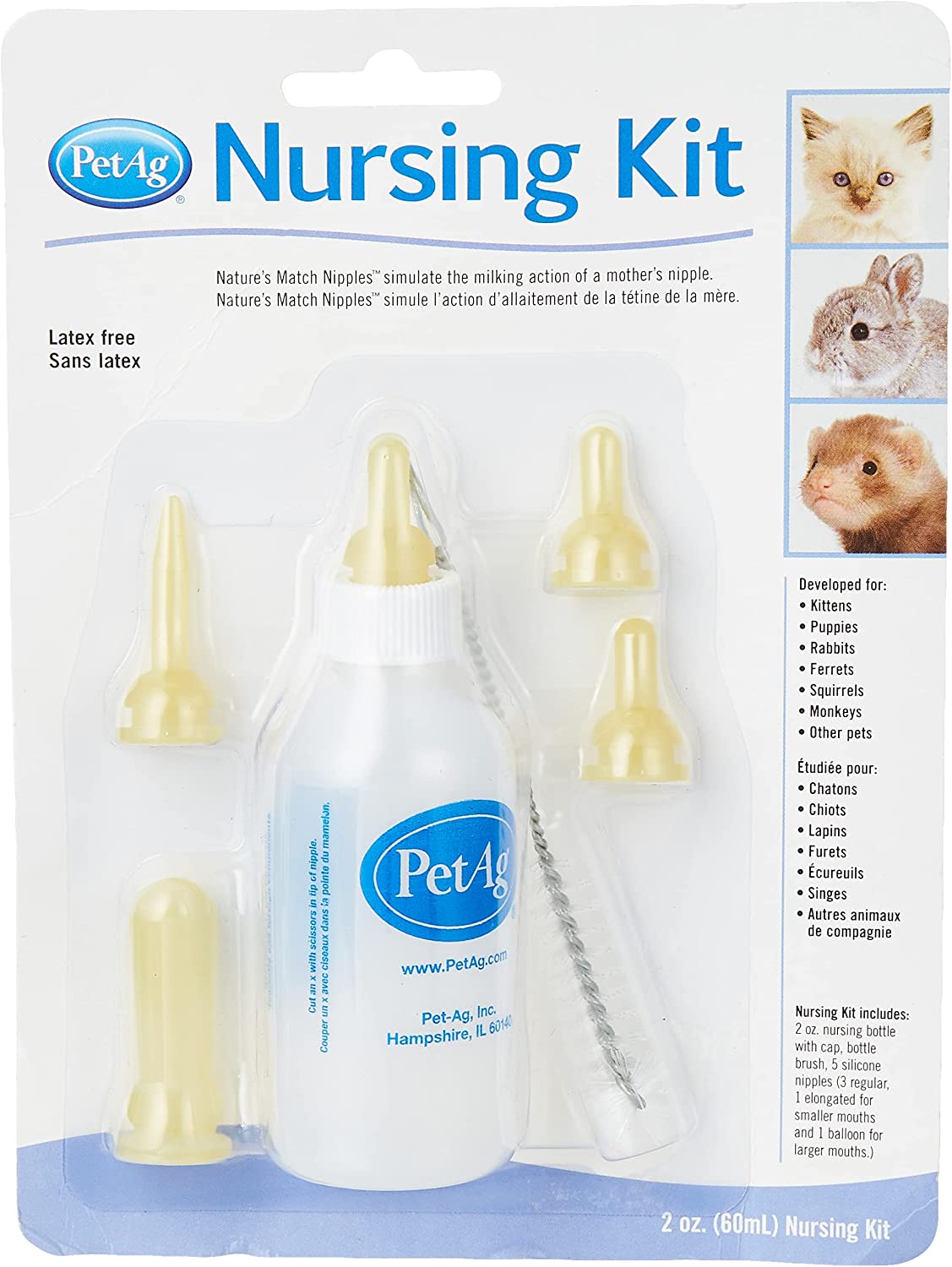 Kitten nursing bottle shop